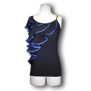 Women's Dance Top BL-534 Blue