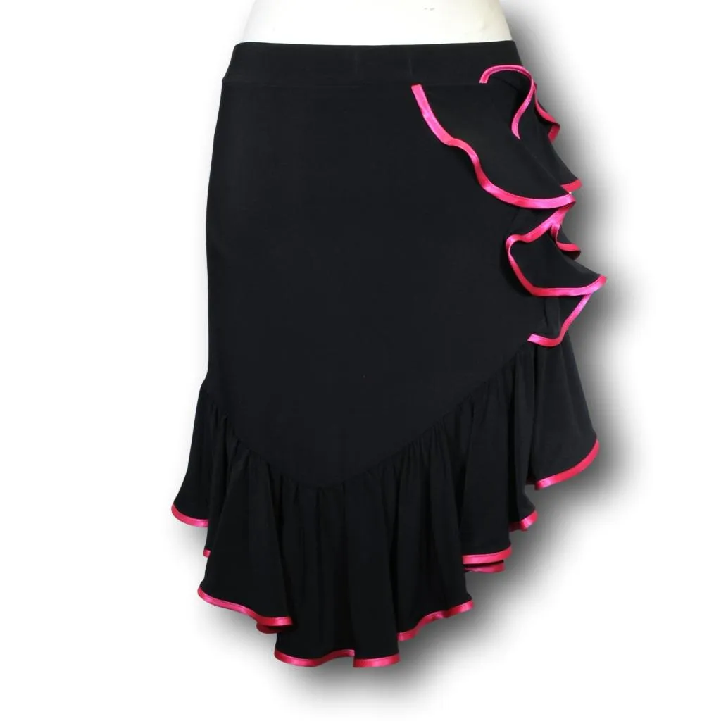 Women's Latin Skirt UL-535 Pink