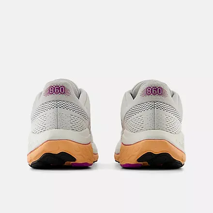 Women's New Balance Fresh Foam X 860v14 (Grey Matter with Copper and Silver Metallic)