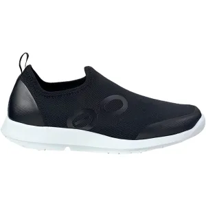 Women's OOFOS OOmg Sport Low White/Black Mesh