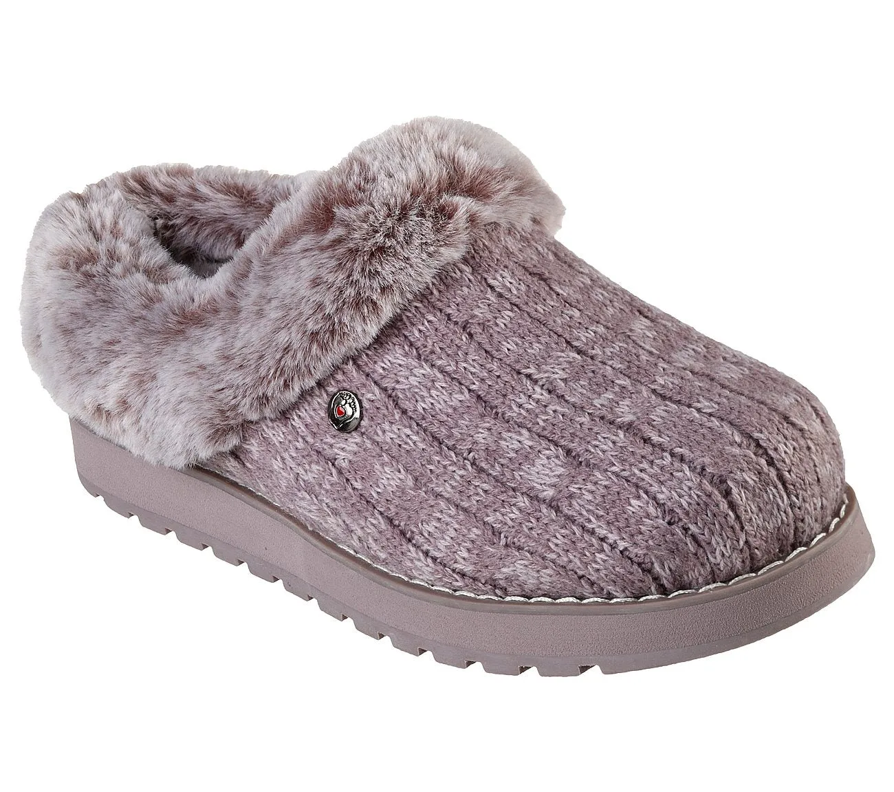 Womens Wide Fit Skechers Ice Angel 31204W Mule Slippers